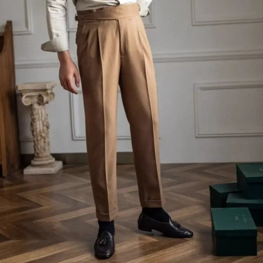 Autumn men's straight trousers