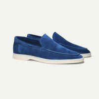 Square heel men’s loafers