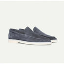 Square heel men’s loafers