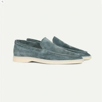 Men’s summer suede loafers