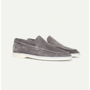 Square heel men’s loafers