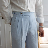 Old money style trousers