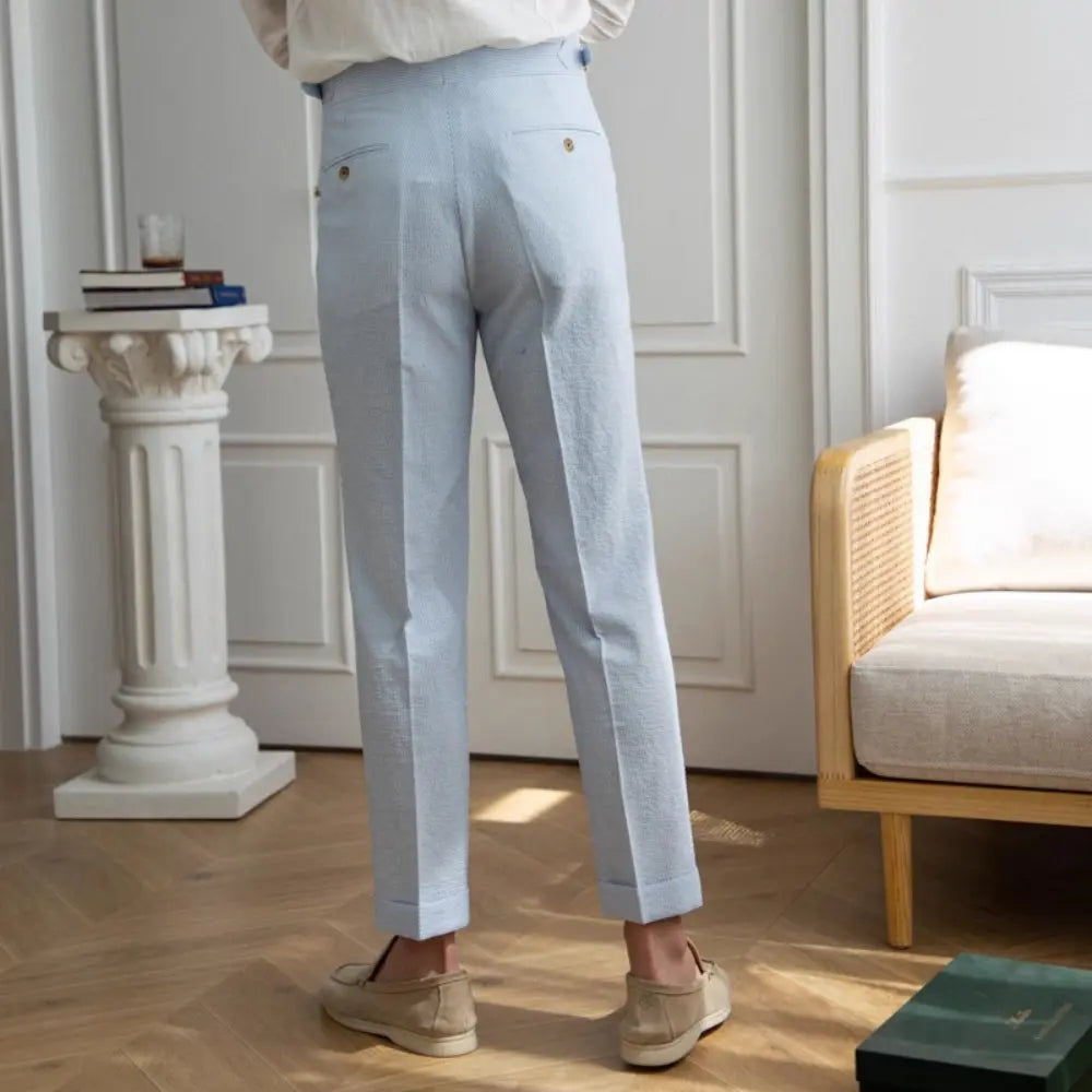 Old money style trousers