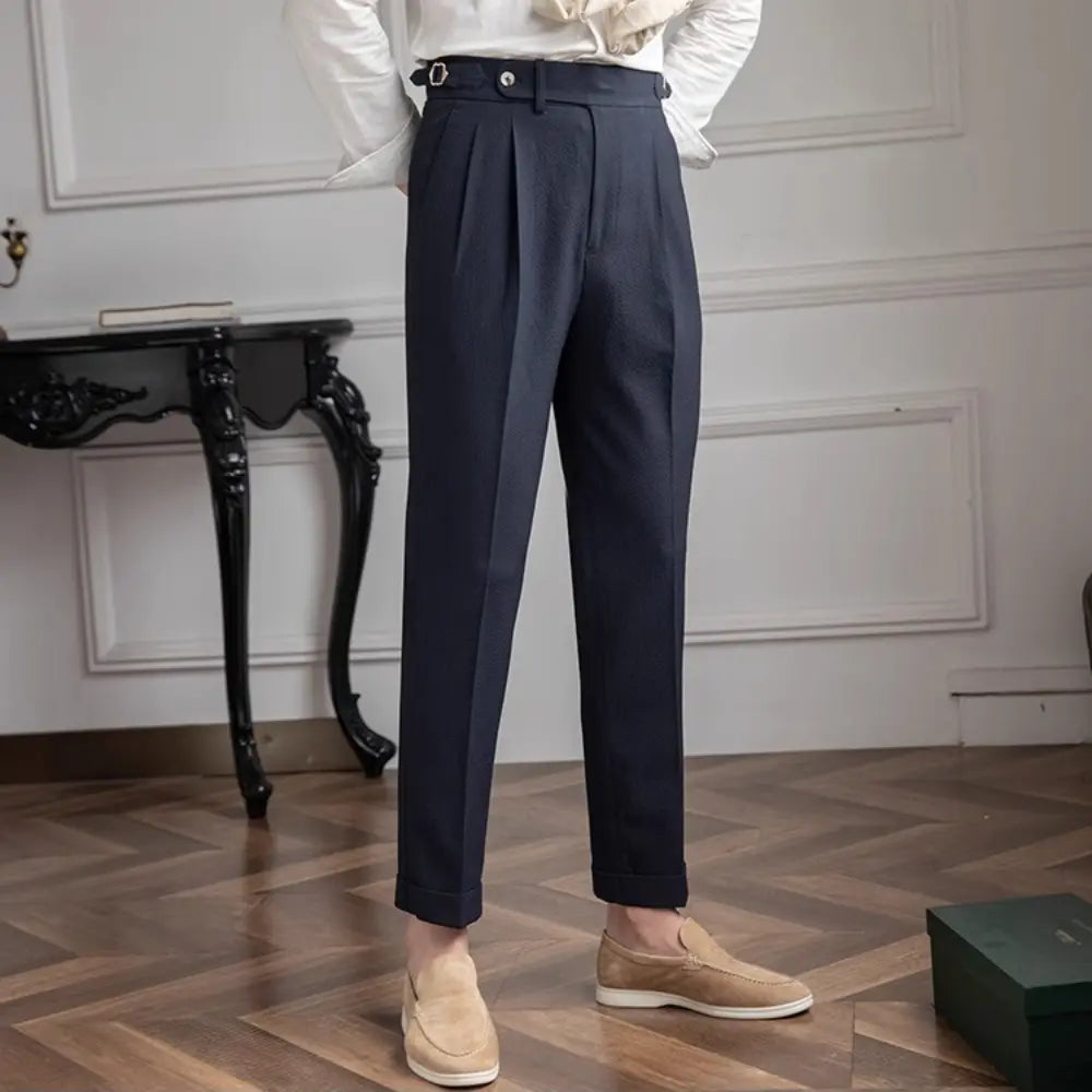 Old Money style trousers