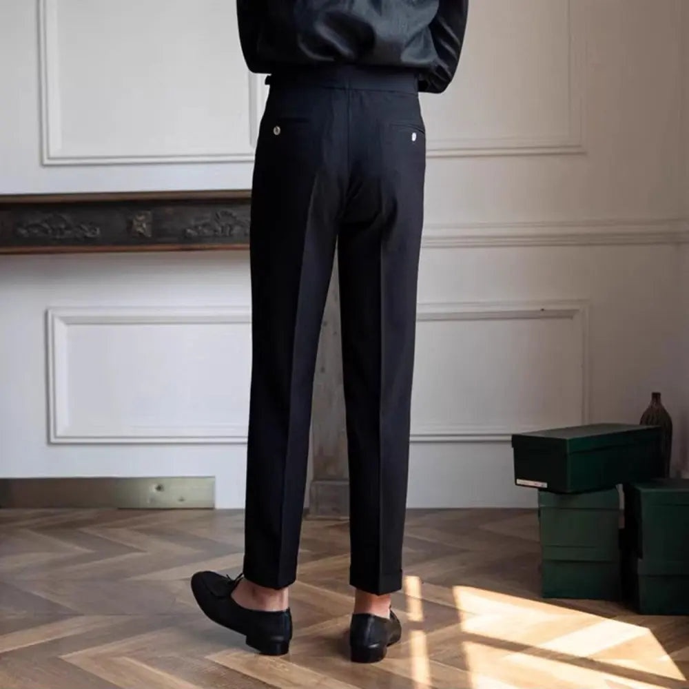 Old Money style trousers