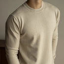 Tencel Wool Autumn And Winter Round Neck Long Sleeve Sweater Men Prendersons