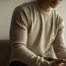 Tencel Wool Autumn And Winter Round Neck Long Sleeve Sweater Men Prendersons