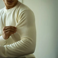 Tencel Wool Autumn And Winter Round Neck Long Sleeve Sweater Men Prendersons
