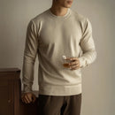Tencel Wool Autumn And Winter Round Neck Long Sleeve Sweater Men Prendersons