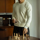 Tencel Wool Autumn And Winter Round Neck Long Sleeve Sweater Men Prendersons