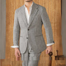 Thin Cotton And Linen Gentry With Half Lining Italian Casual Suit Prendersons