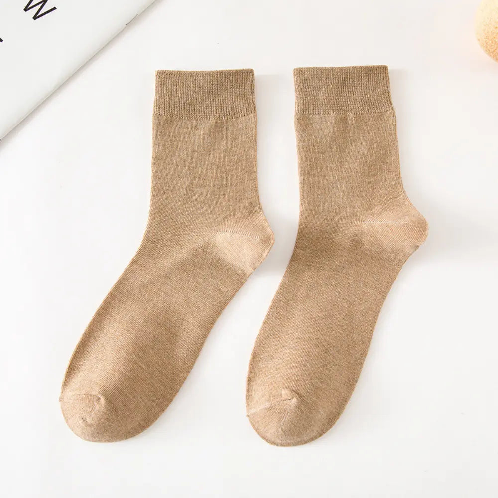 Classic solid colour socks