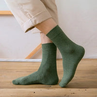Men's solid colour socks
