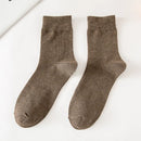 Men's solid colour socks