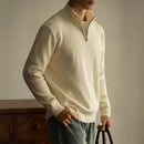Turtleneck Zipper Sweater Men's Coat Thick Long Sleeve Prendersons