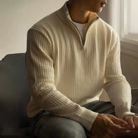 Turtleneck Zipper Sweater Men's Coat Thick Long Sleeve Prendersons