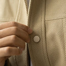 Twill Texture Shirt Collar Workwear Jacket For Men Prendersons