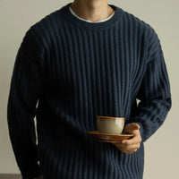 Warm Pullover Round Neck Long Sleeves Sweater Prendersons