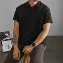 Loose fit breathable t shirt - black