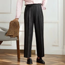 Wide-leg Casual Pants Breathable Non-ironing High Waist Loose Trousers Prendersons