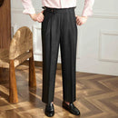 Wide-leg Casual Pants Breathable Non-ironing High Waist Loose Trousers Prendersons