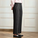 Wide-leg Casual Pants Breathable Non-ironing High Waist Loose Trousers Prendersons