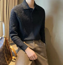 Winter Thermal Base Pullover Mens Polo Sweater Shirt– Black, Apricot & Grey | Winter Leisurewear | Old Money Style Prendersons