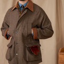 Wool Safari Jacket All-matching Stitching Collar Warm Retro Coat Prendersons