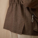 Wool Safari Jacket All-matching Stitching Collar Warm Retro Coat Prendersons