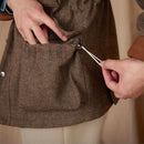 Wool Safari Jacket All-matching Stitching Collar Warm Retro Coat Prendersons