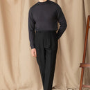 Self-heating Solid Color Basic Half Turtleneck Men's Sweater Prendersons